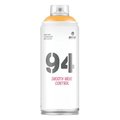 Montana Colors Montana Colors 1863364 11 oz 94 Matte Spray Paint; Medium Yellow - 6 per Pack 1863364